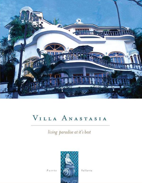 Villa Anastasia, luxury Conchas Chinas villa in Puerto Vallarta