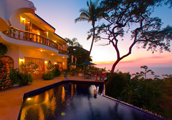 Villa Anastasia ultr luxurious conchas chinas villa overlooking Banderas bay